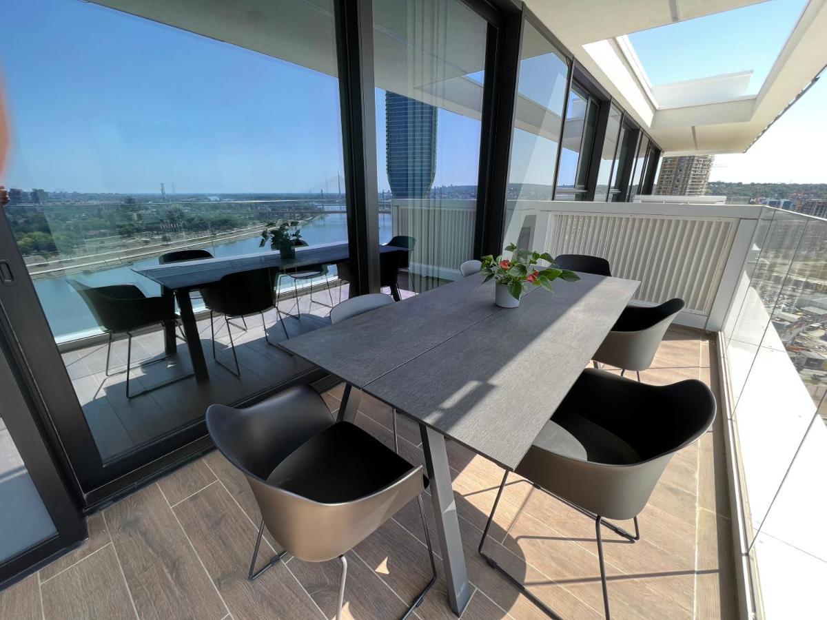 BW Terrace Top Floor Apartments With River View & Self Check-In ベオグラード エクステリア 写真